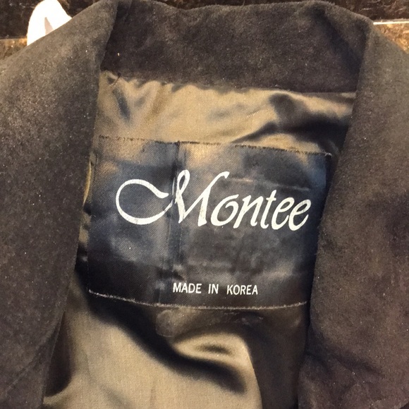 Vintage 100% Genuine suede leather fringe Women’s jacket waist details - Picture 12 of 12